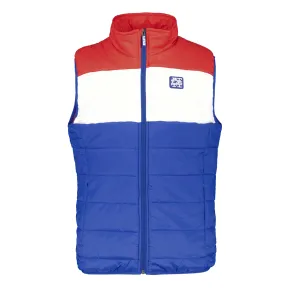 Chaleco tricolor en tallas S a XXL