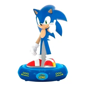 Lámpara LED 3D Sonic The Hedgehog - Luz nocturna