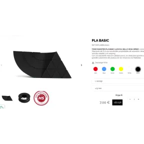 Filamento PLA BASIC para Impresión 3D