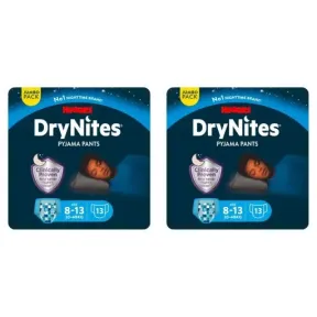 Pack 2x13 Calzoncillos Niño Huggies DryNites