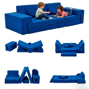Sofá infantil transformable de 14 módulos