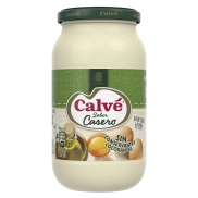 Frasco de 430 ml de mayonesa casera Calvé