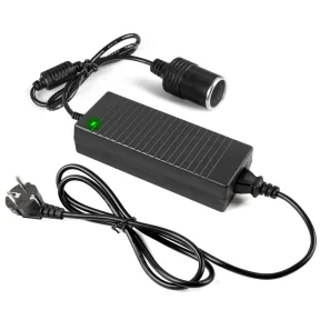 Adiwo Adaptador de Corriente para Coche 12V 5A 60W