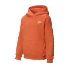 Sudadera Nike Club Fleece Junior Naranja XS-XL