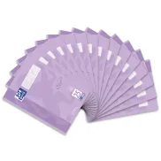 15 Cuadernos Oxford Touch A4, rayado 25, lila pastel
