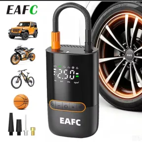 Compresor portátil EAFC para inflar neumáticos
