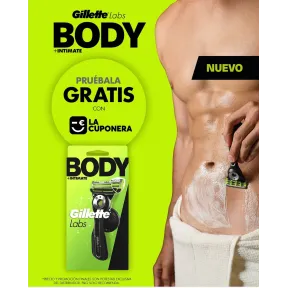 Consigue GilletteLabs BODY gratis con la cuponera