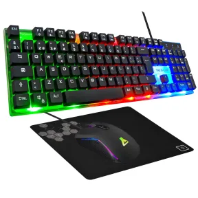 G-Lab Combo Yttrium 3 en 1: Teclado y Ratón Gaming