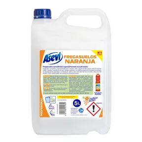 Asevi Fregasuelos Naranja 5L pH Neutro Todo Suelo