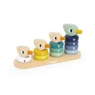Janod Apilable de Madera Patos con 14 Piezas