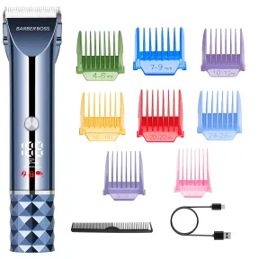 BarberBoss Cortapelos y afeitadora de barba para hombre