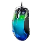 Ratón Gaming Newskill Lycan RGB Transparente 16000 DPI