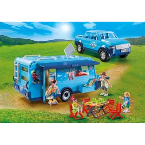 Pickup PLAYMOBIL FunPark con remolque