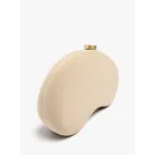 Bolso clutch de fiesta con textura suave