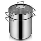 Olla para pasta WMF de acero inoxidable, 24 cm, 7 l
