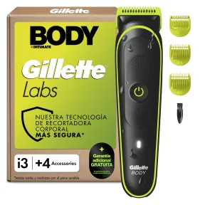 Afeitadora Corporal e Íntima GilletteLabs i3