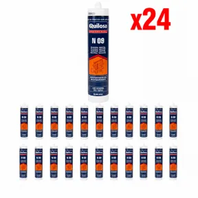 Pack 24 Quilosa Orbasil N 09 Silicona Neutra 300 ml