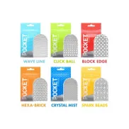 Masturbador Masculino TENGA POCKET WAVE Line