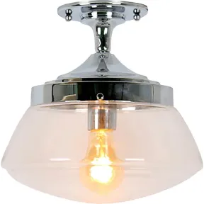 Plafón ILLINOIS negro de 1 luz para interior