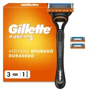 Gillette Fusion5 Maquinilla Hombre con 3 Recambios