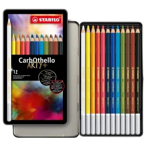 STABILO CarbOthello ARTY+ - 12 lápices tiza pastel