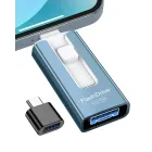 Memoria USB 3.0 256 GB para iPhone y Android Azul