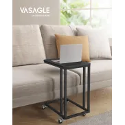 Mesa Auxiliar VASAGLE con Ruedas y Pies Ajustables