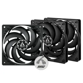 Arctic P12 Slim PWM PST Triple Pack: 15 mm y 0 RPM