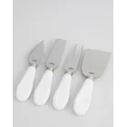 Cuchillo de cocina FORMAGGIO SET blanco