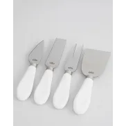 Cuchillo de cocina FORMAGGIO SET blanco