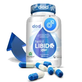 Hello! Libid0 Man con Shilajit, Zinc y L-Arginina