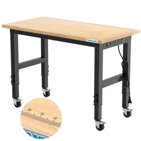 Banco de Trabajo LARBANKE 120 cm Ajustable en 5 Alturas