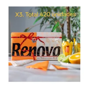 Renova Red Label: 420 servilletas de papel