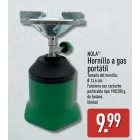 Hornillo portátil NOLA y limpiador AMBIANO