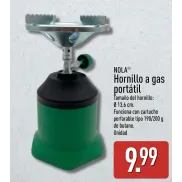 Hornillo portátil NOLA y limpiador AMBIANO
