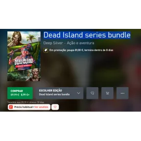 Dead Island Series Bundle Xbox: 3 juegos + DLC