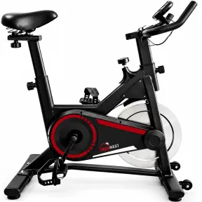 Bicicleta spinning compacta, volante 10 kg y Scan