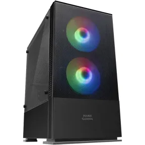 Torre Mars Gaming MCZ Premium USB 3.0 Negra con Ventana