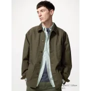 Chaqueta verde oliva Uniqlo