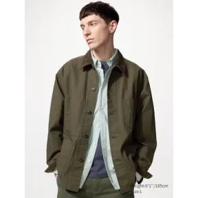 Chaqueta verde oliva Uniqlo