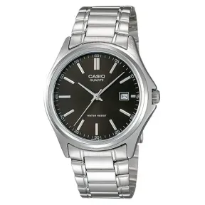 Reloj Casio MTP-1183PA-1AEG negro con correa de acero