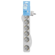 Regleta Philips CHP2164W - 6 Enchufes, 1.5m, Seguridad Automática