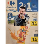 Folleto 2x1 Carrefour + 2ª al 70% (11-23 Julio)