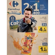Folleto 2x1 Carrefour + 2ª al 70% (11-23 Julio)