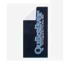 Toalla de playa Quiksilver azul de doble cara