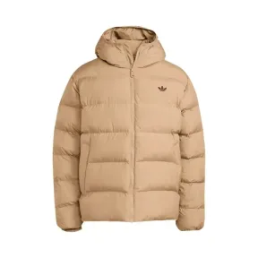 Anorak Adidas marrón con capucha