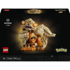 Arcanine de Pokémon en versión LEGO