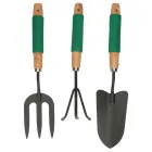 Juego de herramientas de jardinería Kinzo, 3 piezas