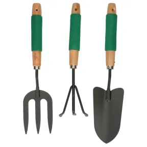 Juego de herramientas de jardinería Kinzo, 3 piezas