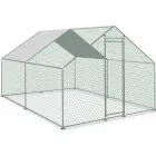 Gallinero prefabricado de acero galvanizado de 9 m²